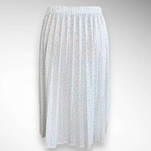 TRIO KNITTING MILLS Vintage Daisy Lightweight Skirt Size 16 | EUC